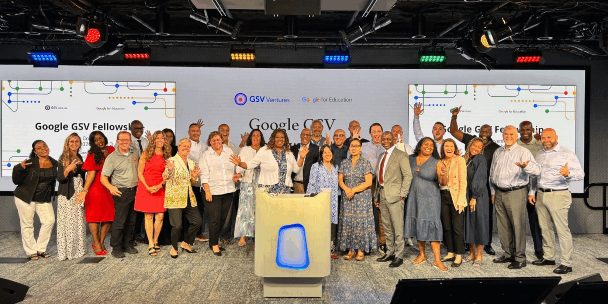An image of the Google GSV Fellowship cohort.